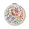 6" Butterflies Counted Cross Stitch Kit with Hoop by Loops & Threads®